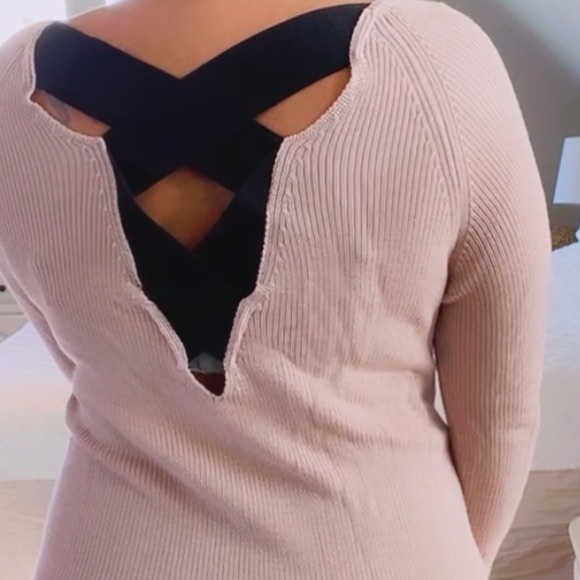 DYNAMITE SWEATER DRESS - Picture 3 of 3